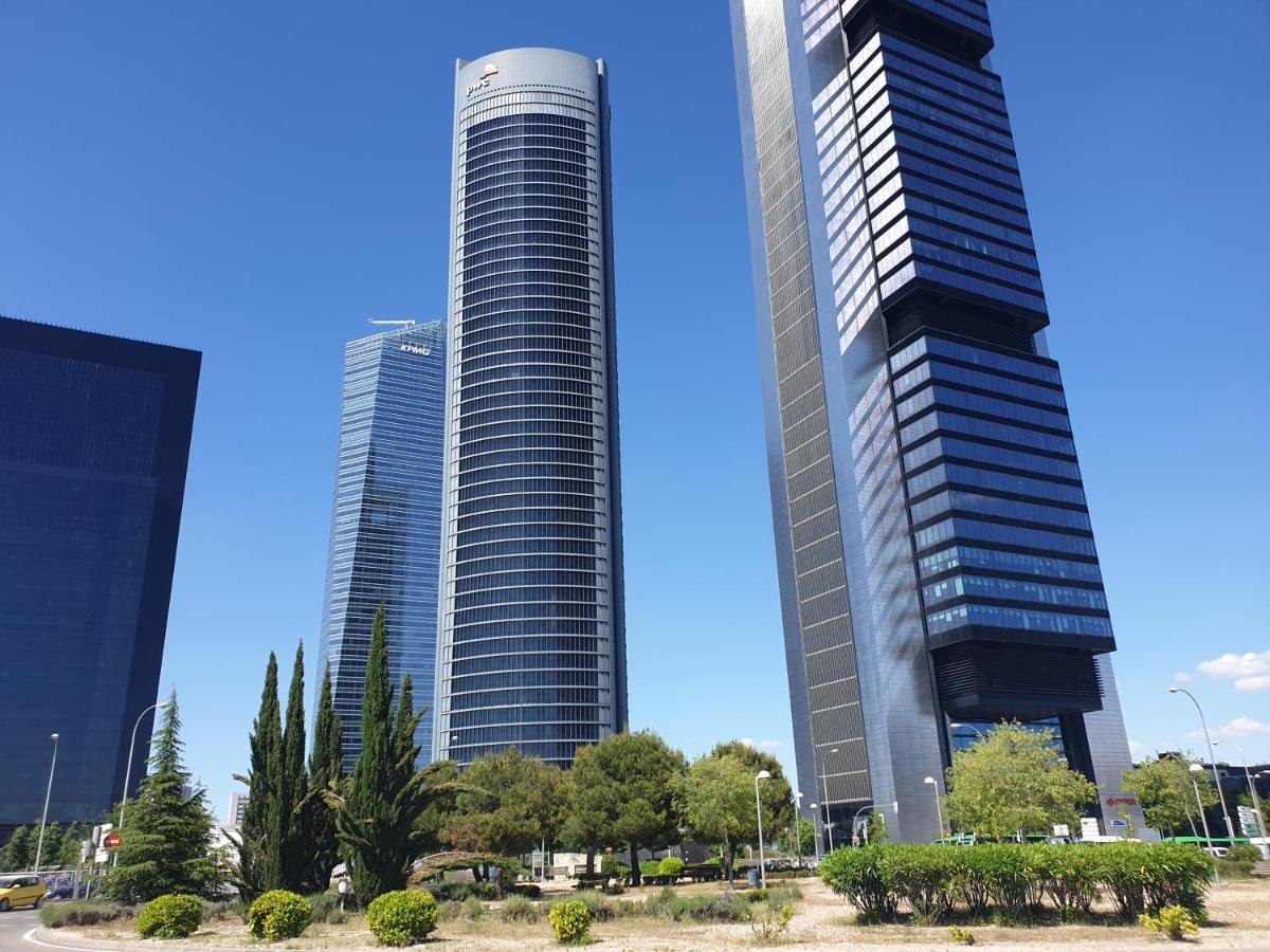 Bonito Apto Cinco Torres Plaza Castilla Μαδρίτη Εξωτερικό φωτογραφία