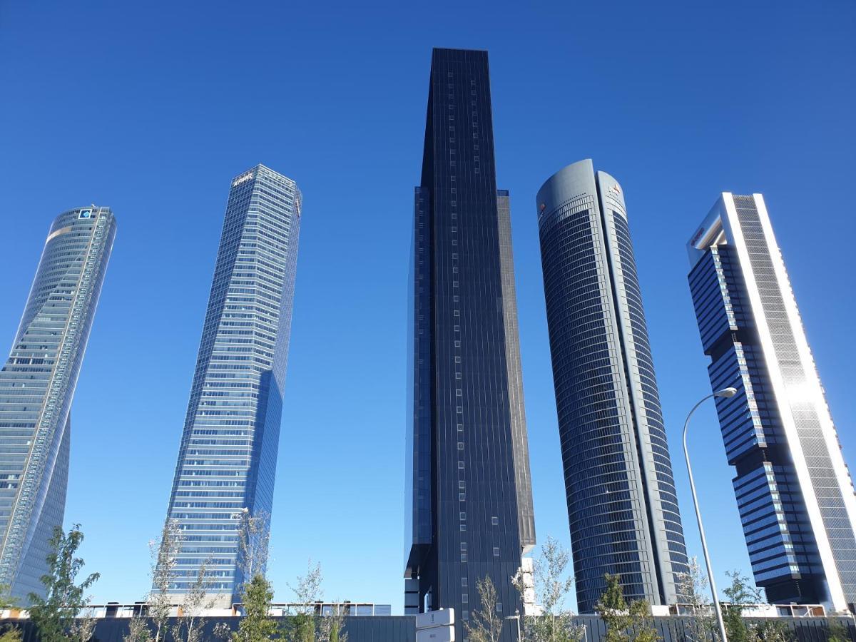 Bonito Apto Cinco Torres Plaza Castilla Μαδρίτη Εξωτερικό φωτογραφία