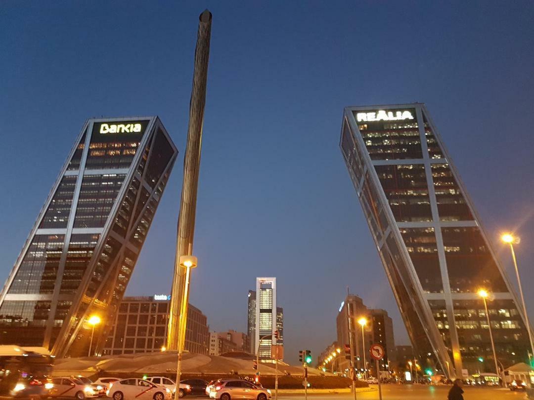 Bonito Apto Cinco Torres Plaza Castilla Μαδρίτη Εξωτερικό φωτογραφία